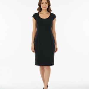 Rachel Roy Black Midi Dress